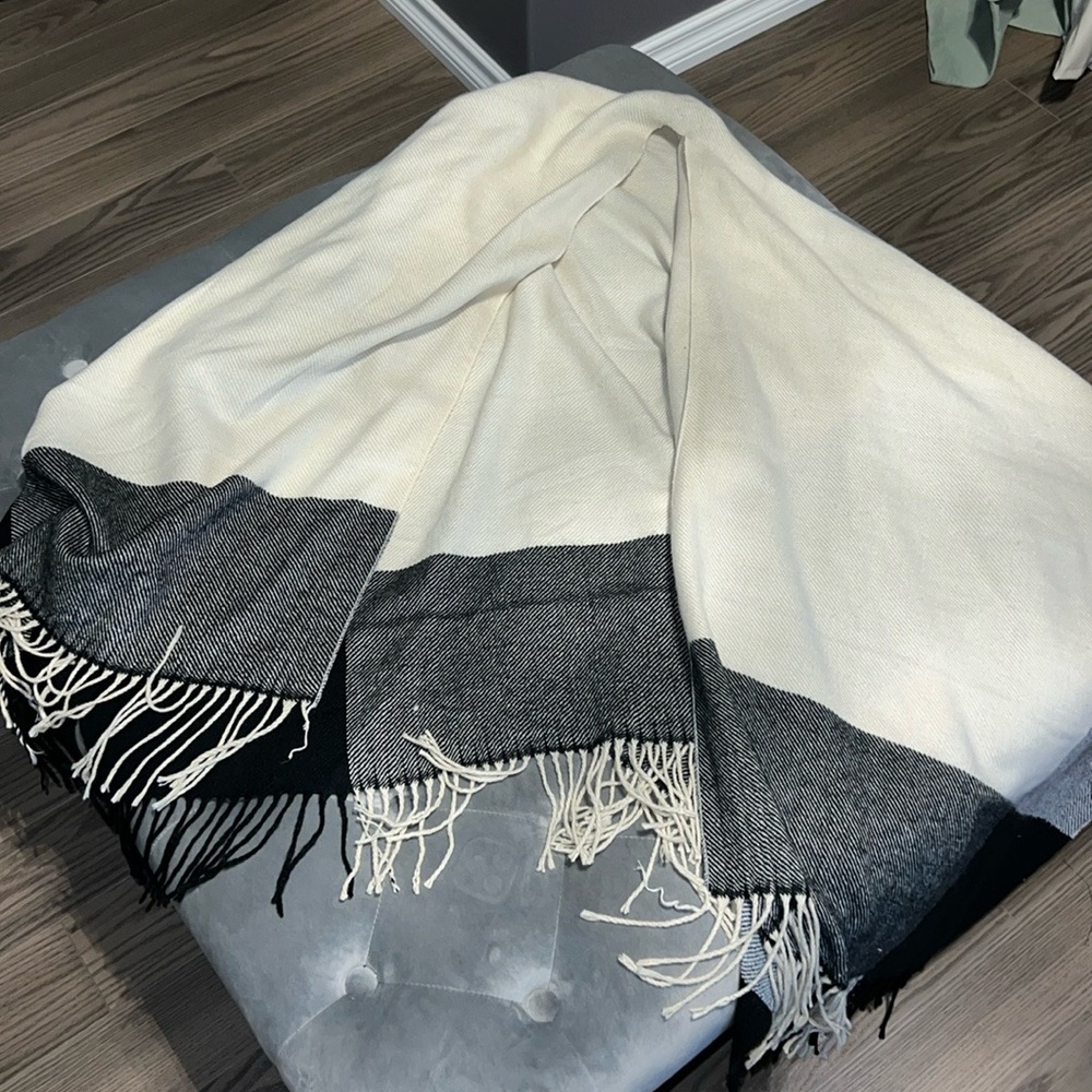 Open front poncho
